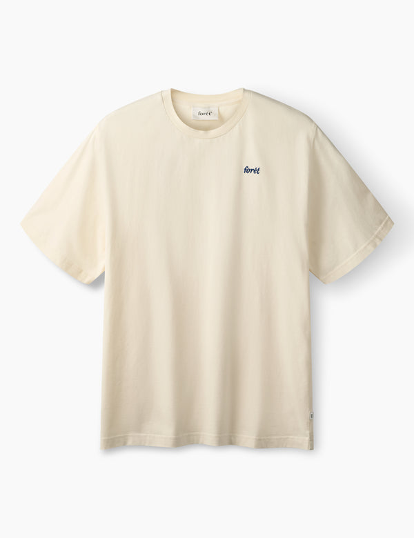 forét FIN T-SHIRT - CLOUD