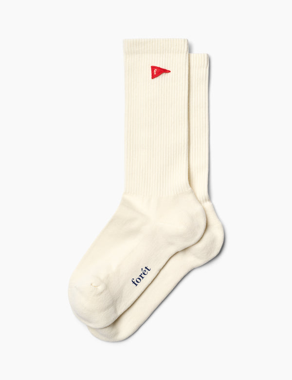 forét FLAG SOCKS - 2-PACK - CLOUD