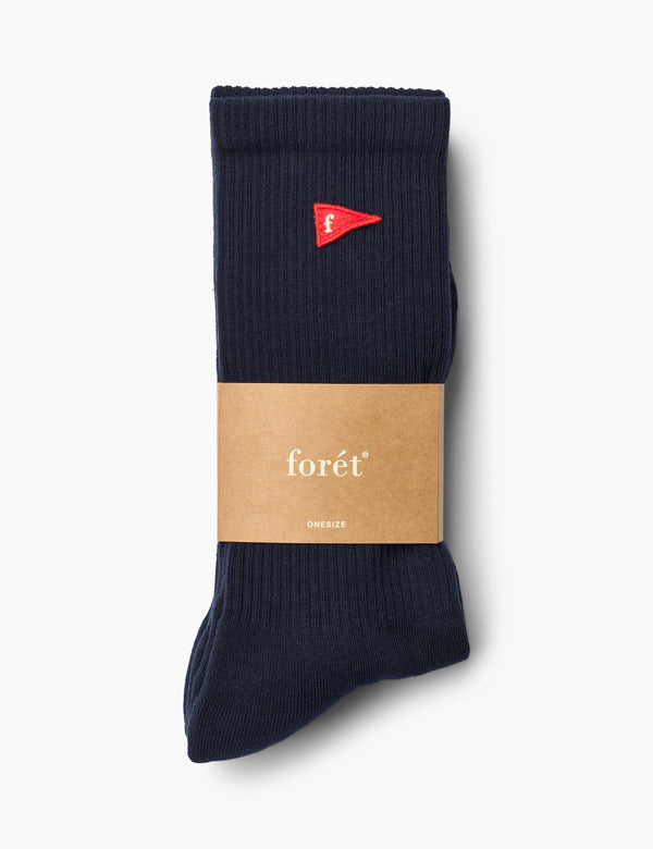 Forét FLAG SOCKS - 2-PACK - NAVY