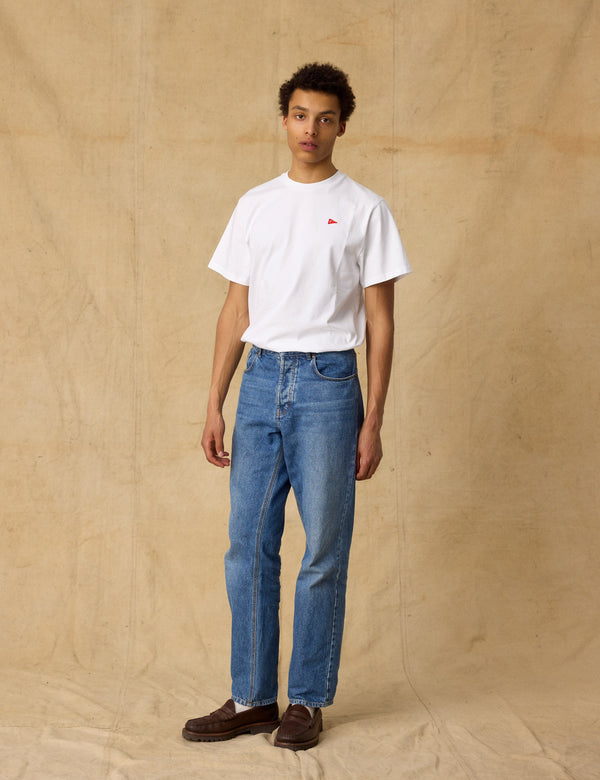 Forét FLAG T-SHIRT - WHITE