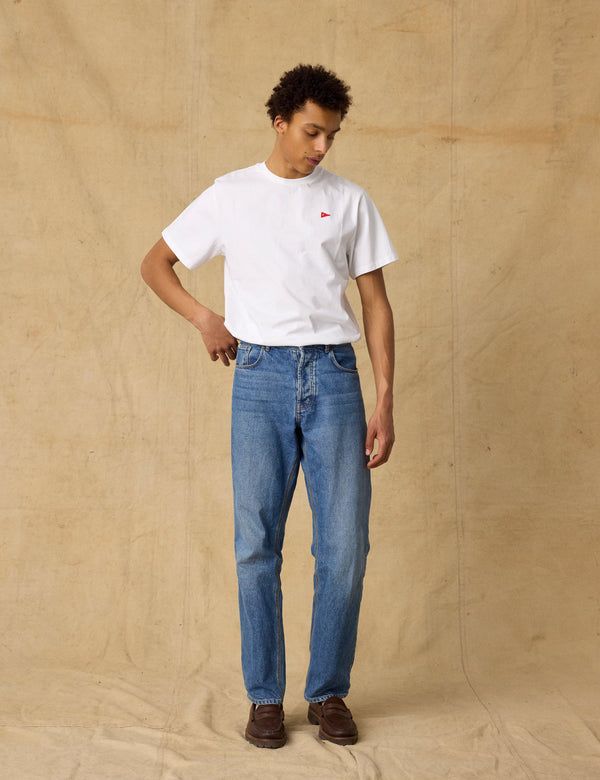 Forét FLAG T-SHIRT - WHITE