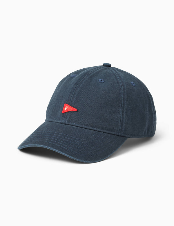 forét FLAG WASHED CAP - NAVY
