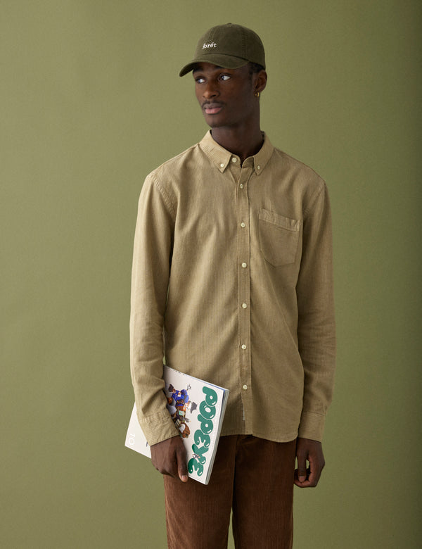 Forét HAWK WASHED CAP - ARMY