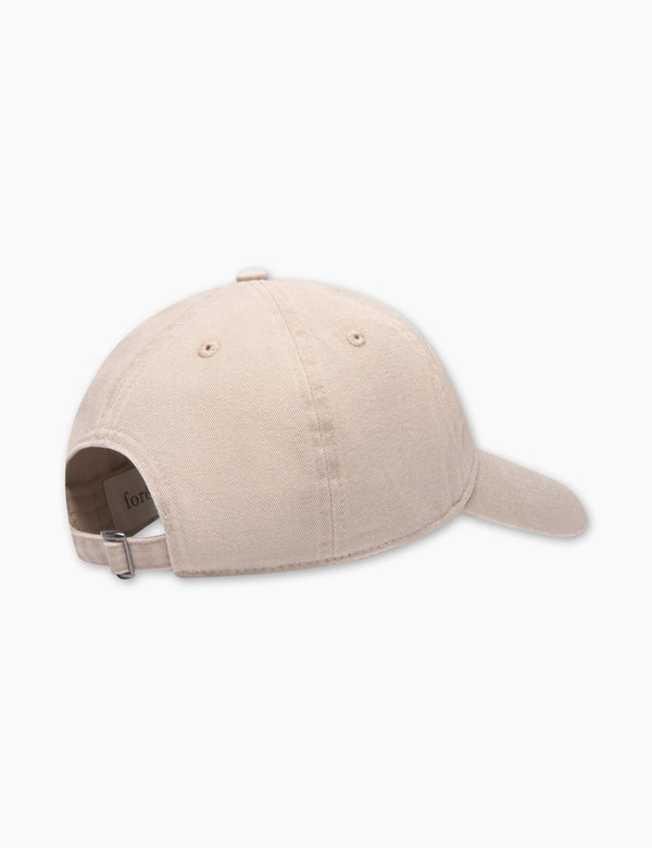 Forét HAWK WASHED CAP - KHAKI RED