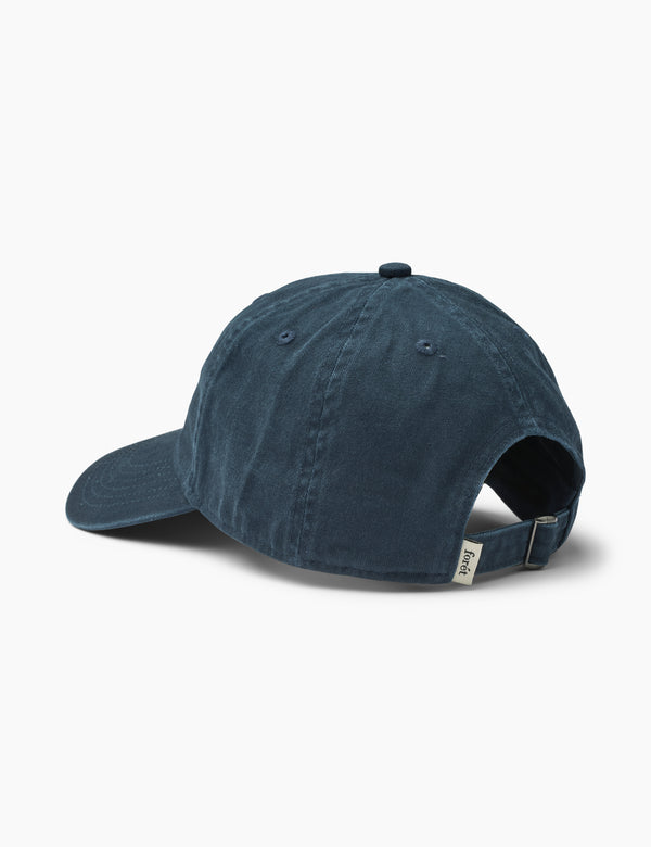Forét HAWK WASHED CAP - NAVY