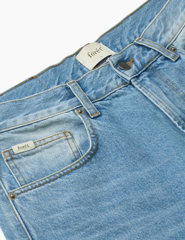 Forét HEATH REGULAR FIT JEANS - WASHED LIGHT BLUE