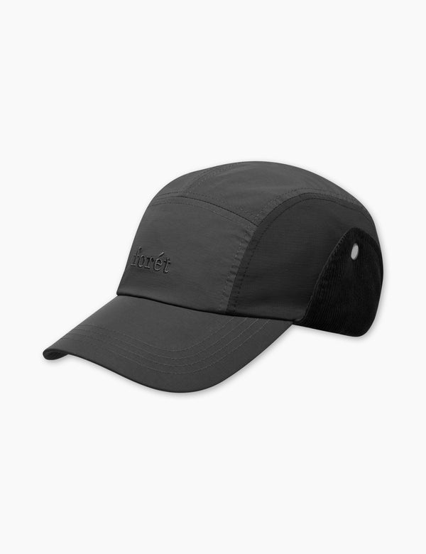 forét HIDDEN CAP - WASHED BLACK