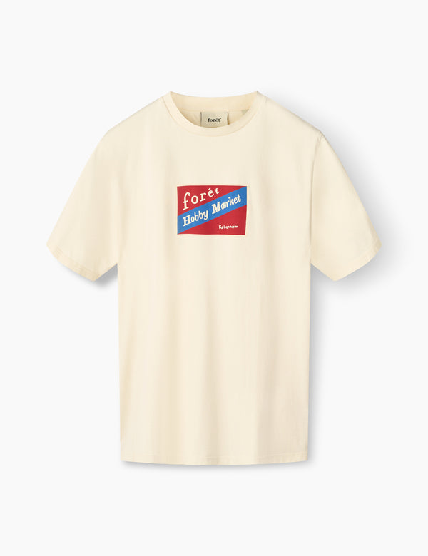 forét HOBBY T-SHIRT - CLOUD