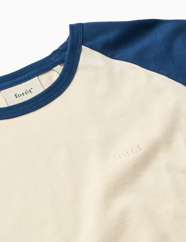 Forét LAKE LONGSLEEVE - CLOUD/BLUE