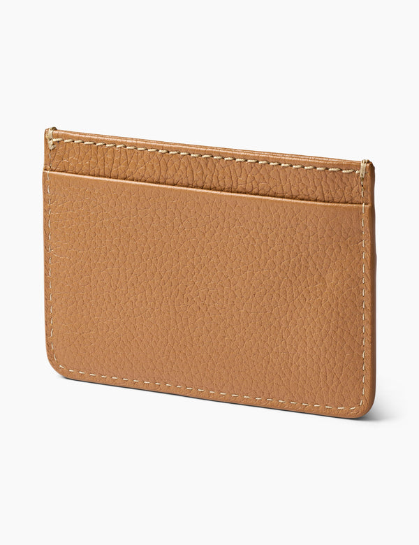 Forét LEATHER CARDHOLDER - COGNAC