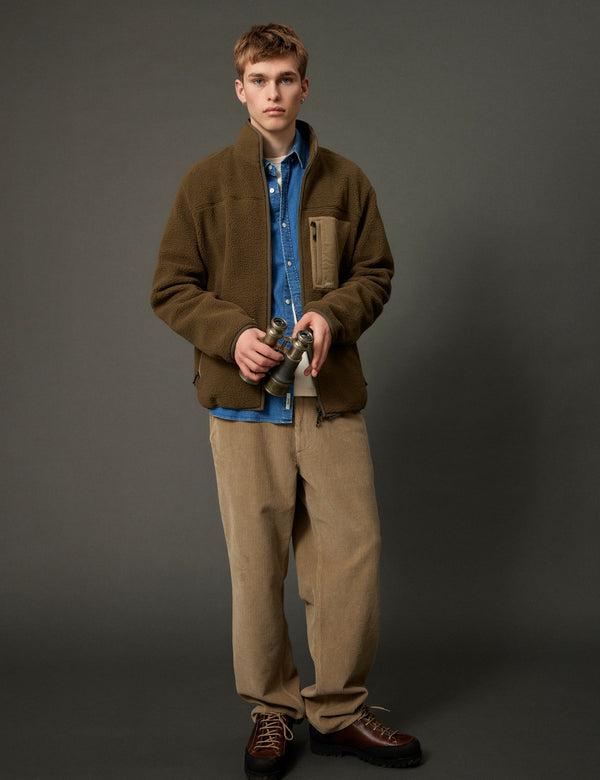 Forét LIFE CHAMBRAY SHIRT - MID BLUE