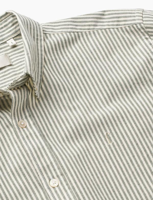 Forét LIFE SHIRT - DARK GREEN/CLOUD