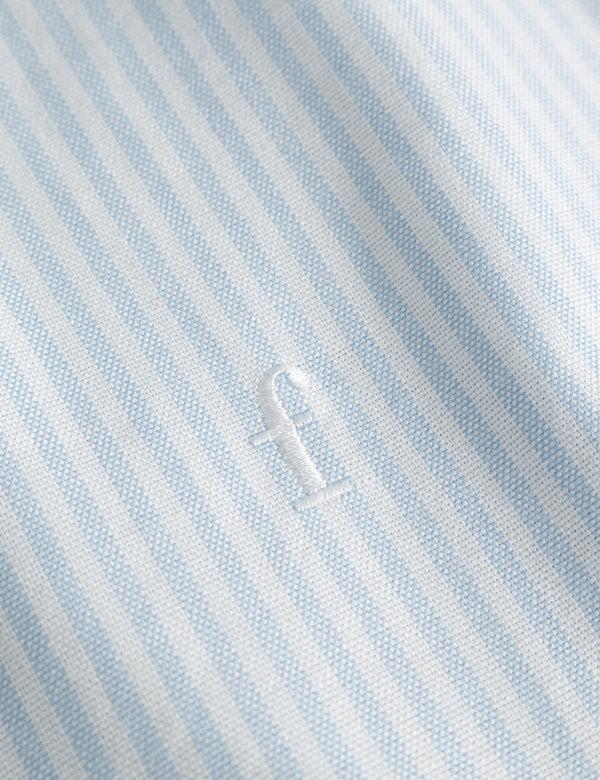 Forét LIFE SHIRT - LIGHT BLUE STRIPE