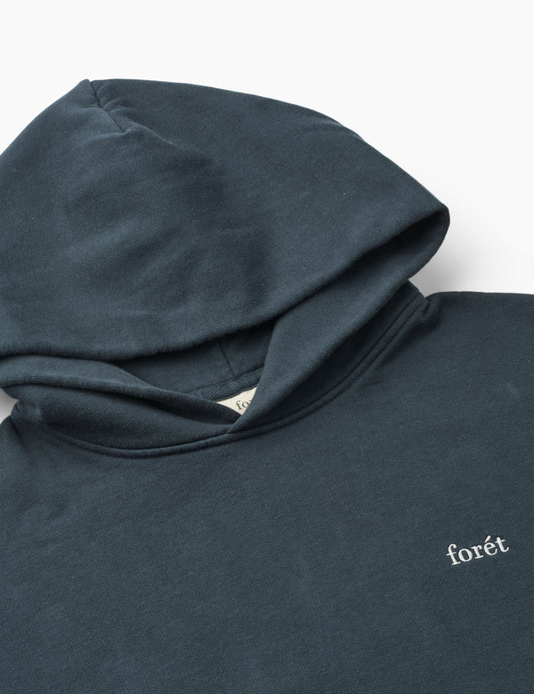 Forét NOON HOODIE - NAVY