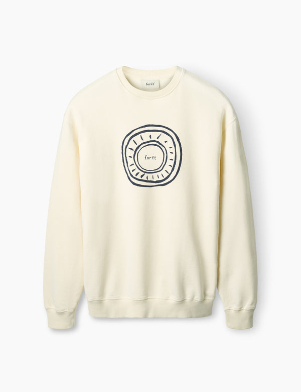 forét NOVA SWEATSHIRT - CLOUD