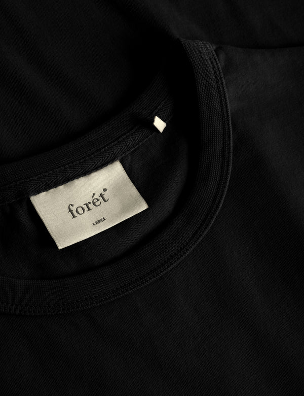 Forét OAK T-SHIRT - BLACK
