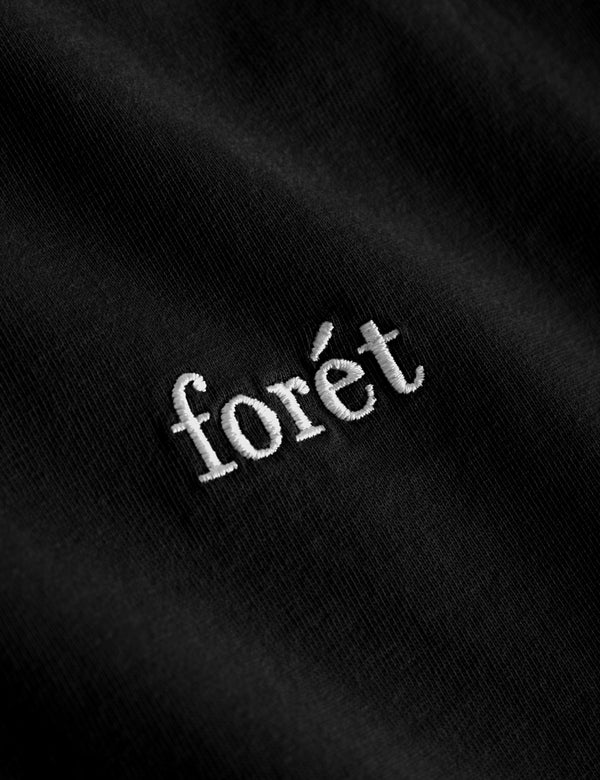 Forét OAK T-SHIRT - BLACK