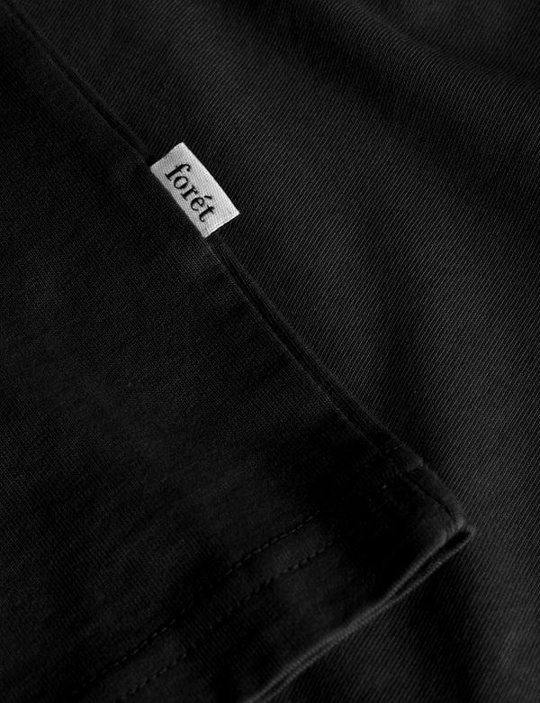 Forét OAK T-SHIRT - BLACK