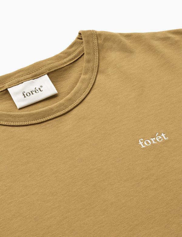 Forét OAK T-SHIRT - BURNT KHAKI