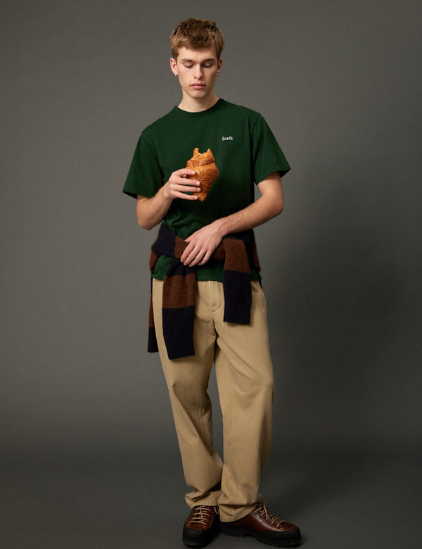 Forét OAK T-SHIRT - DARK GREEN