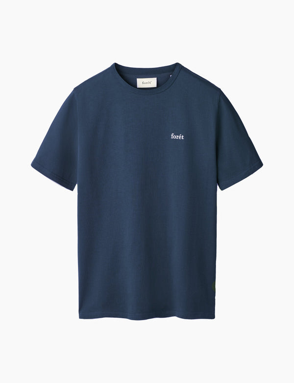 forét OAK T-SHIRT - NAVY