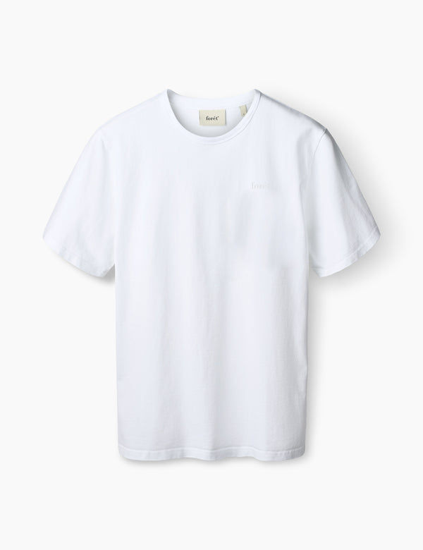 forét OAK T-SHIRT - WHITE