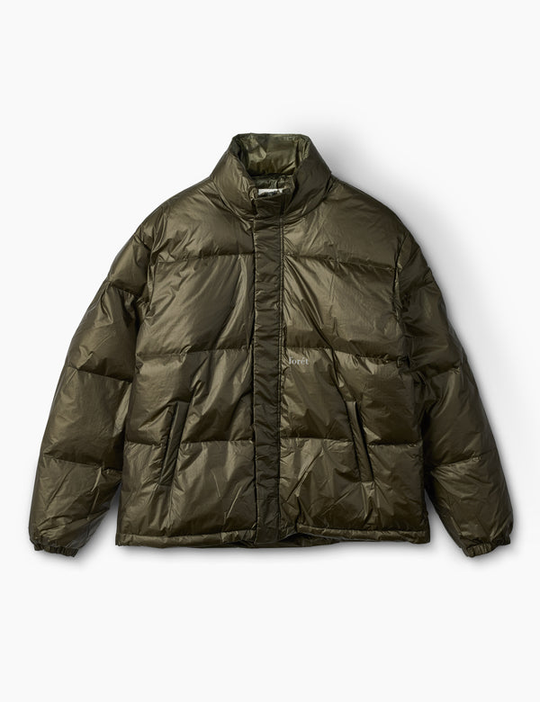 forét OAT PUFFER JACKET - DARK MOSS