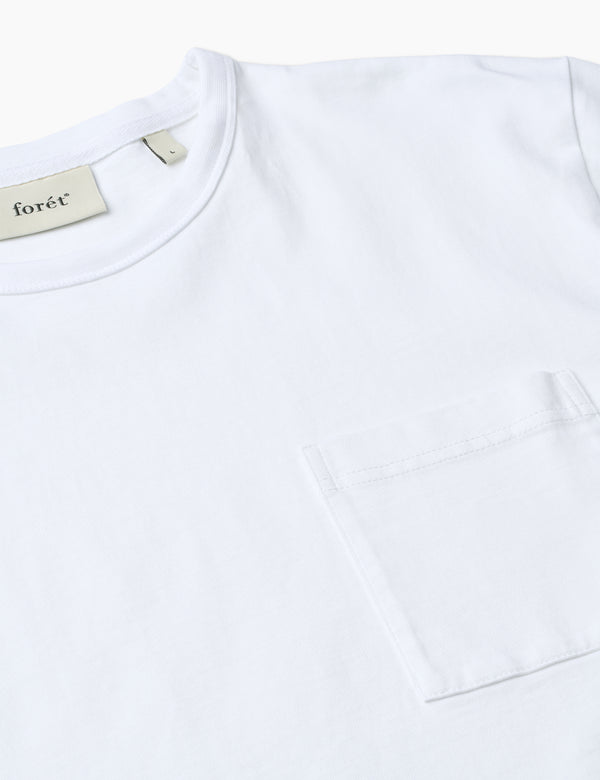 Forét PLANET T-SHIRT - WHITE
