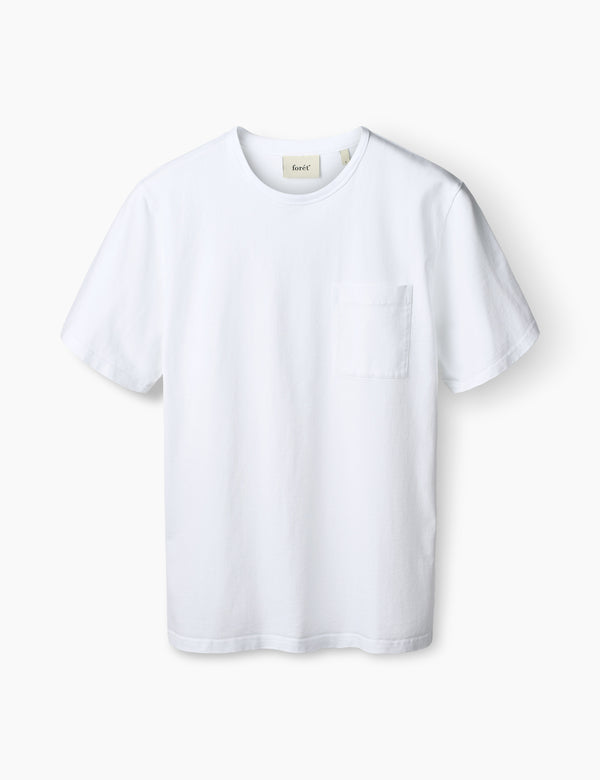 forét PLANET T-SHIRT - WHITE