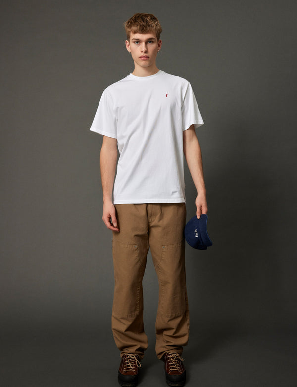 Forét POINT T-SHIRT - WHITE