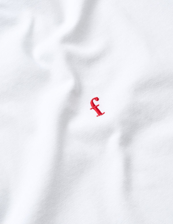 Forét POINT T-SHIRT - WHITE