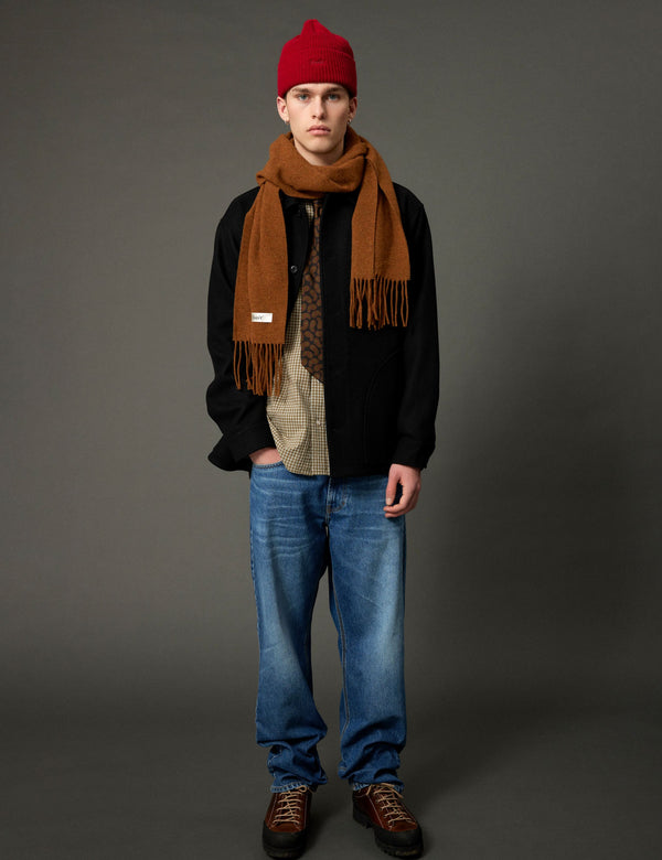 Forét RELAX RIB BEANIE - RED