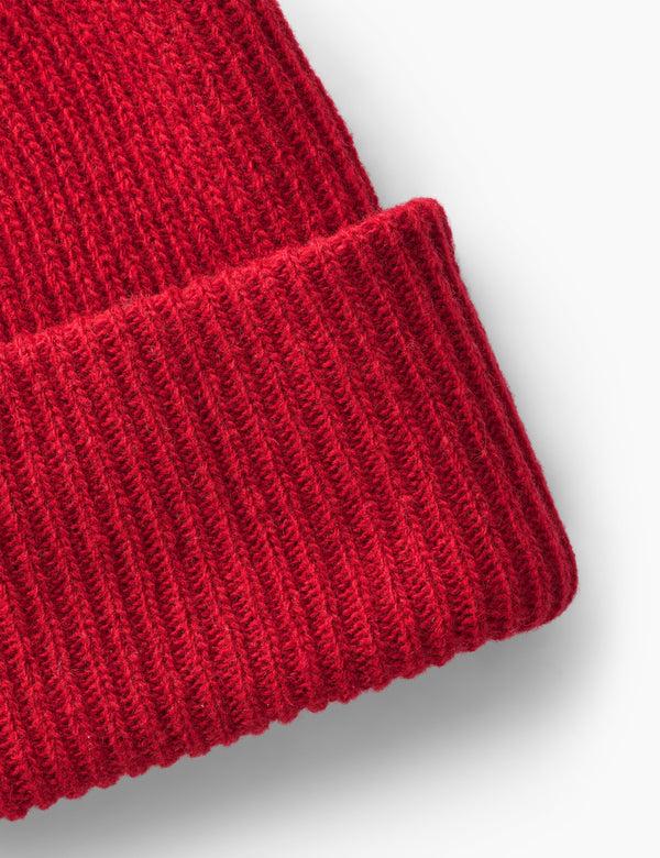 Forét RELAX RIB BEANIE - RED