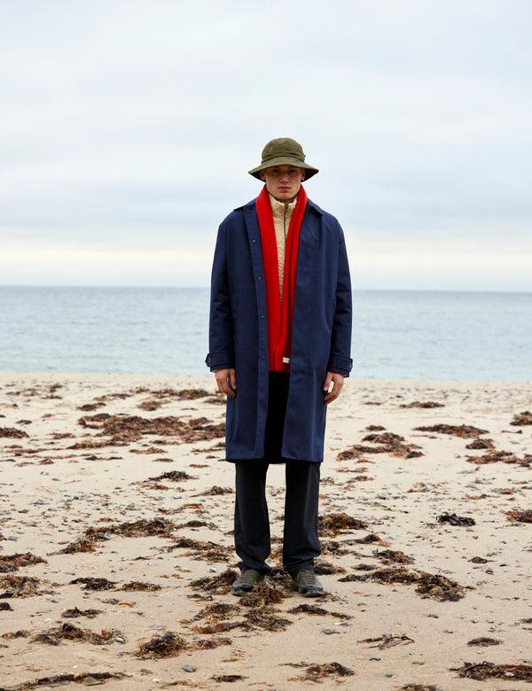 Forét RELAX RIB SCARF - RED