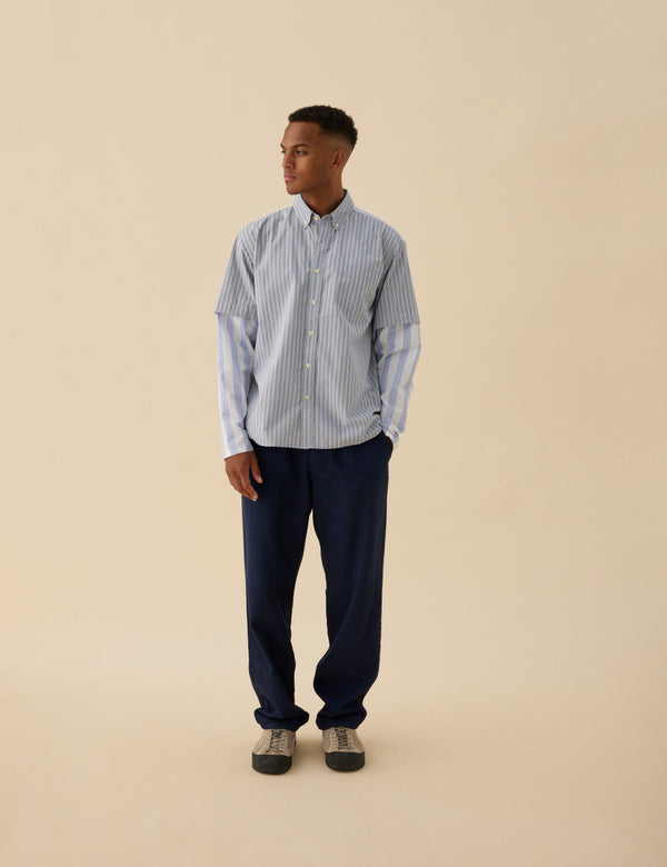 Forét REST SHIRT - LIGHT BLUE/CLOUD