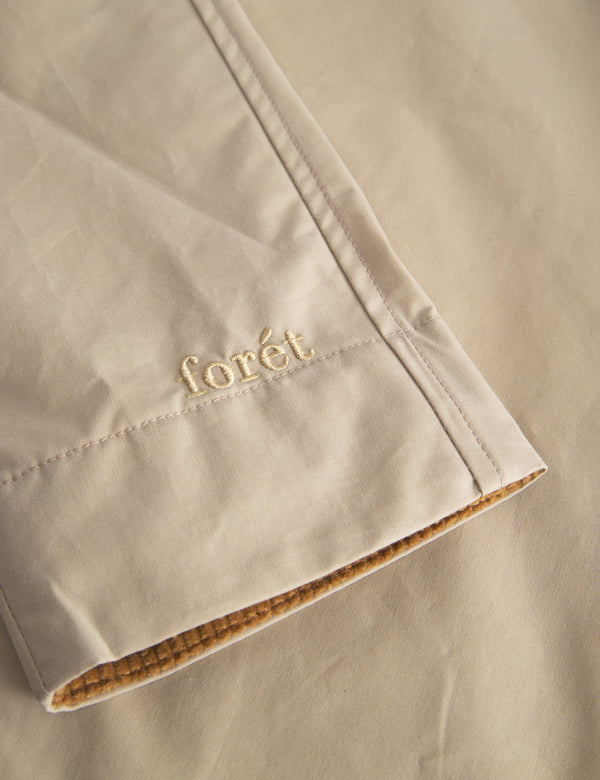 Forét ROW OILSKIN JACKET - KHAKI