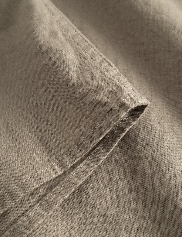 Forét SERENE LINEN SHIRT - TAUPE