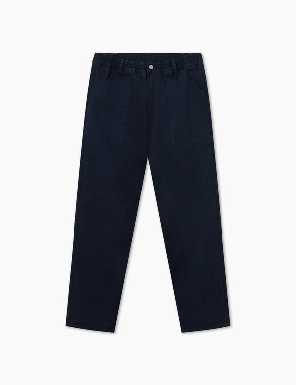 forét SIENNA PANTS - NAVY