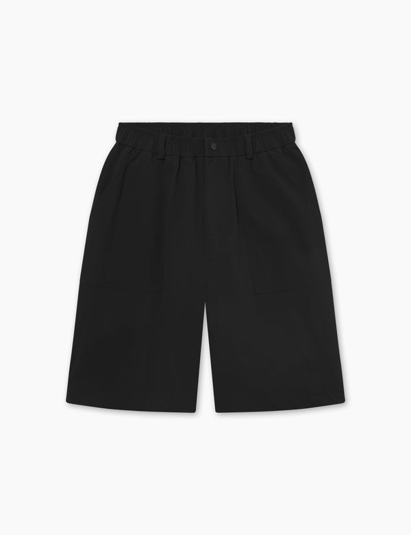 forét SIENNA TECH SHORTS - BLACK