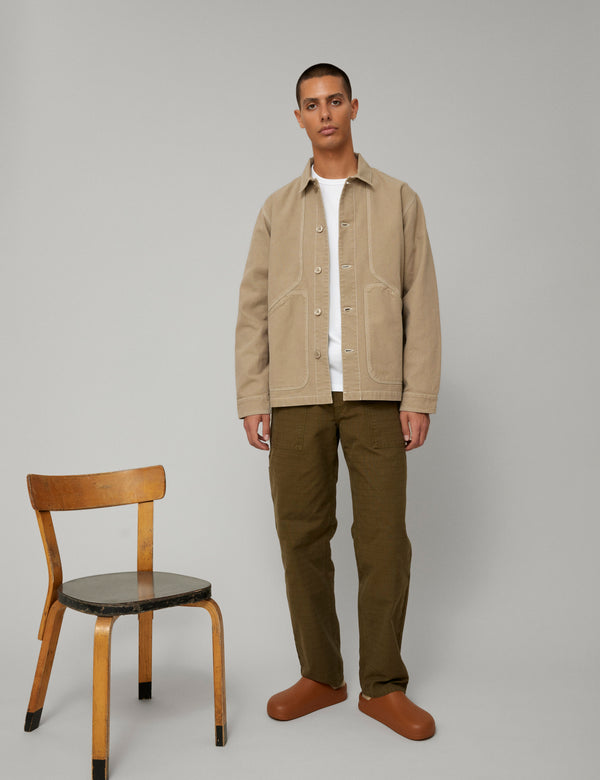 Forét SIENNA WORKWEAR PANTS - ARMY