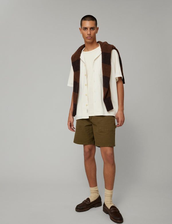 Forét SIENNA WORKWEAR SHORTS - ARMY