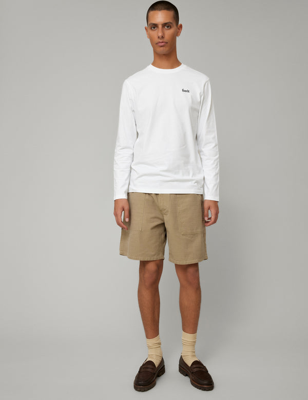 Forét SIENNA WORKWEAR SHORTS - KHAKI
