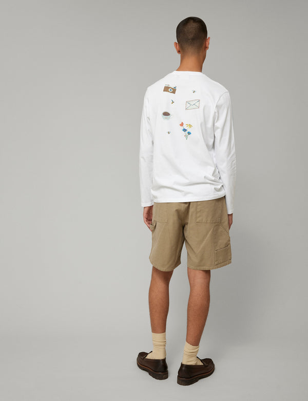 Forét SIENNA WORKWEAR SHORTS - KHAKI