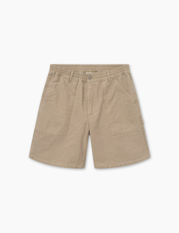 forét SIENNA WORKWEAR SHORTS - KHAKI
