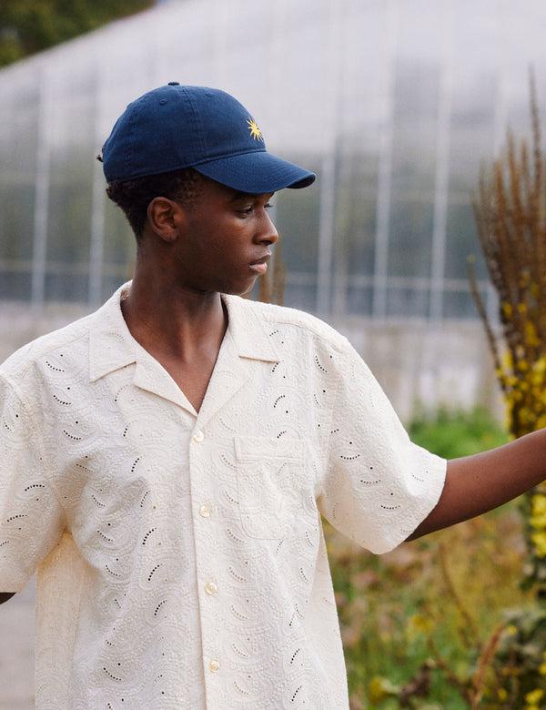 Forét SOL WASHED CAP - NAVY