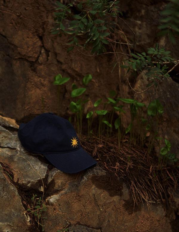 Forét SOL WASHED CAP - NAVY