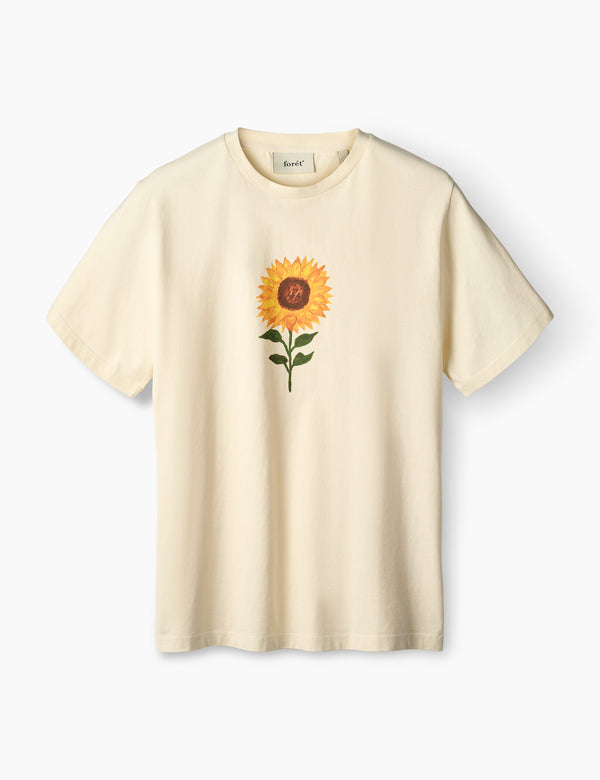 forét SUN T-SHIRT - CLOUD SUNFLOWER