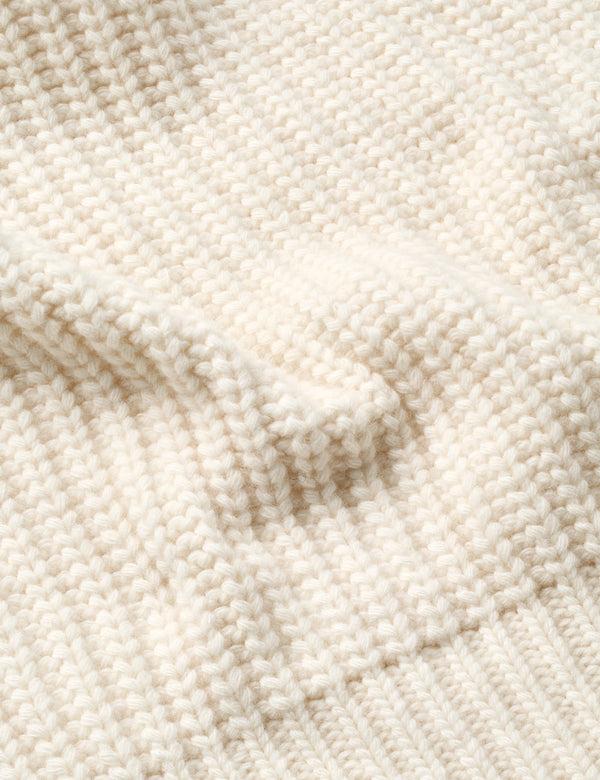 Forét TRIP CHUNKY RIB KNIT - CLOUD