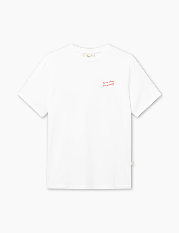forét TURN T-SHIRT - WHITE