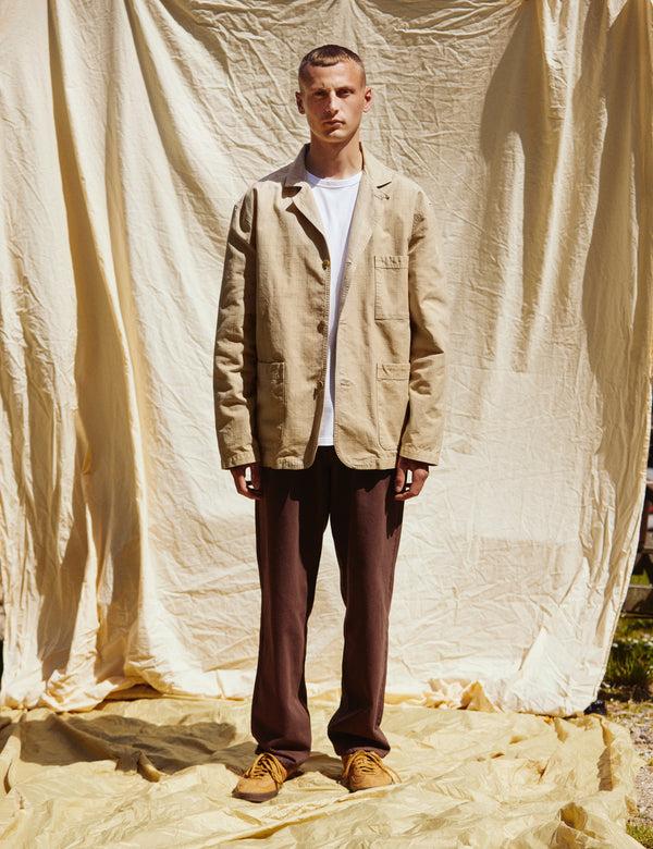 Forét VALLEY UNCONSTRUCTED BLAZER - KHAKI